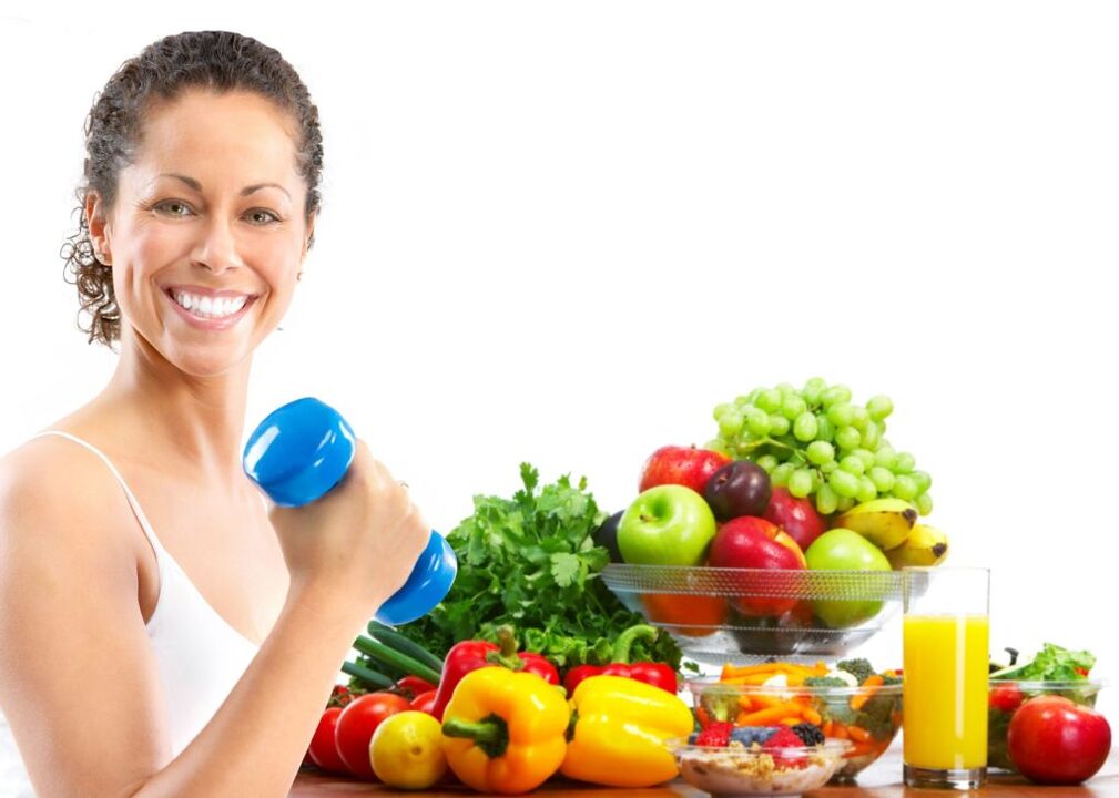 a combination of food and exercise to lose weight